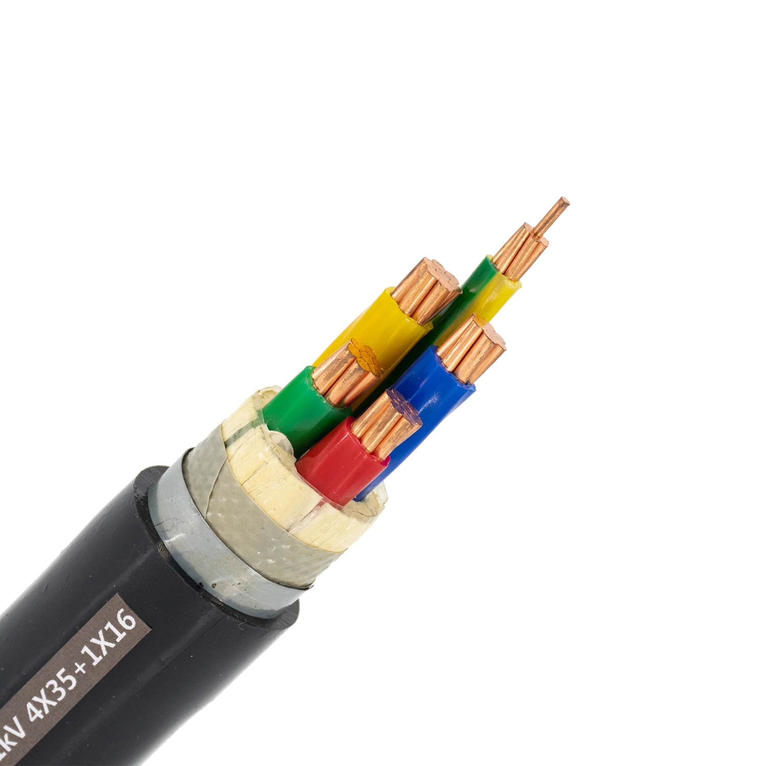 0.6/1kv Multi Core Copper Conductor XLPE Insulated Armoured PVC Sheathed N2xby IEC Standard Electric Power Cable