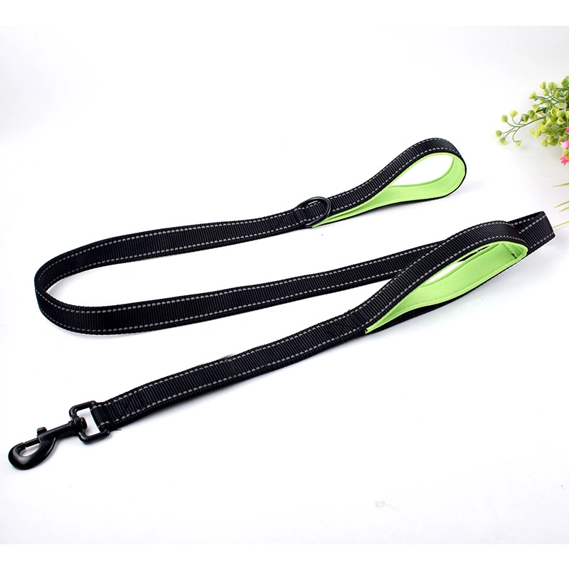 Towing Rope Dogs Pulling Large and Medium-Sized Dog Nylon Double-Layer Thick Reflective Dog Rope