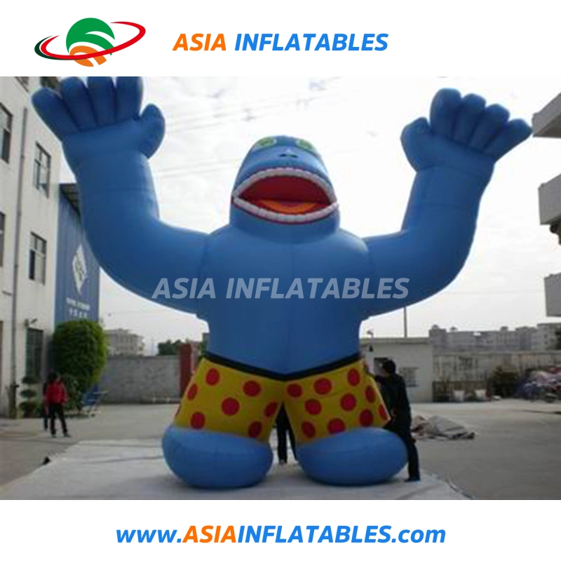 Durable Inflatable Gorilla for Event / Street Advertising / Park Decoration