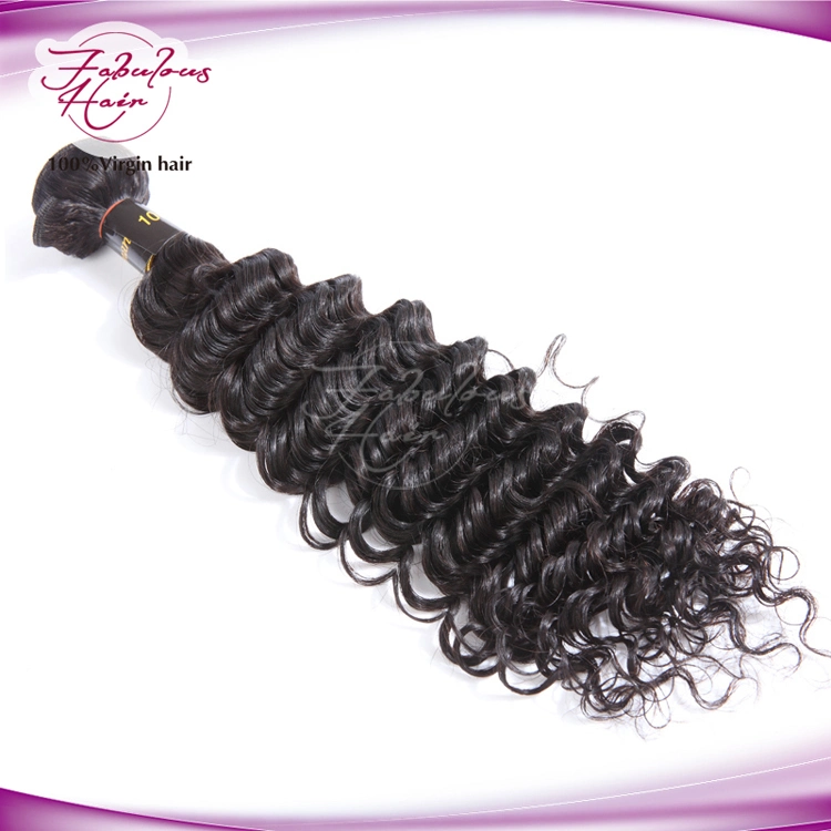 Luxury Quality Malaysian Deep Wave Virgin Human Hair Weft