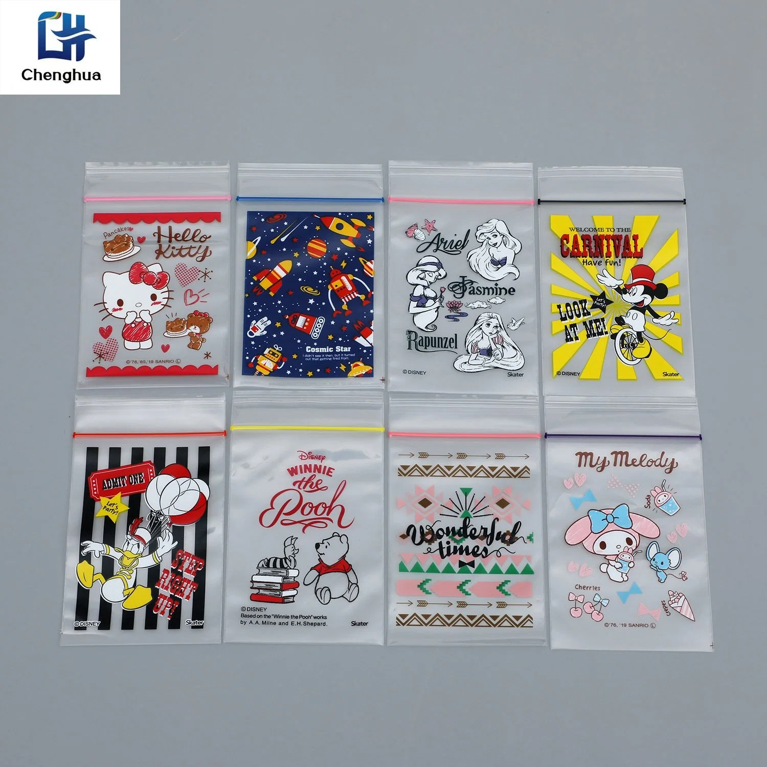 Transparent Good-Quality Poly Bag Reclosable Plastic Small Bags