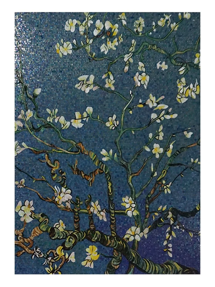 Beau design DIY Motif de fleurs d'art Mural Mosaic Mosaic