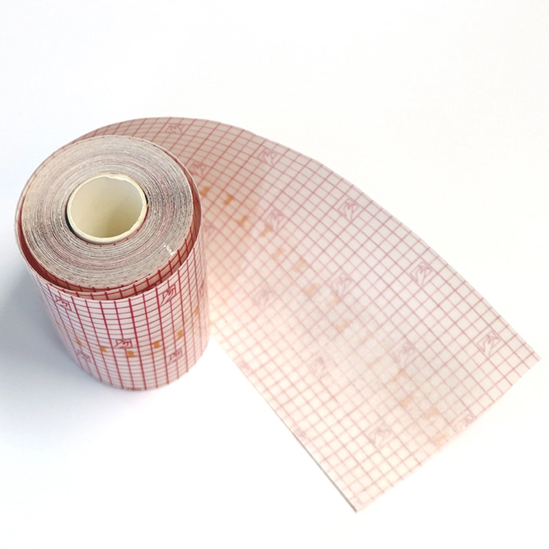 Bluenjoy Medical Dressing Free Samples Surgical Waterproof Transparent PU Film Roll Bandage