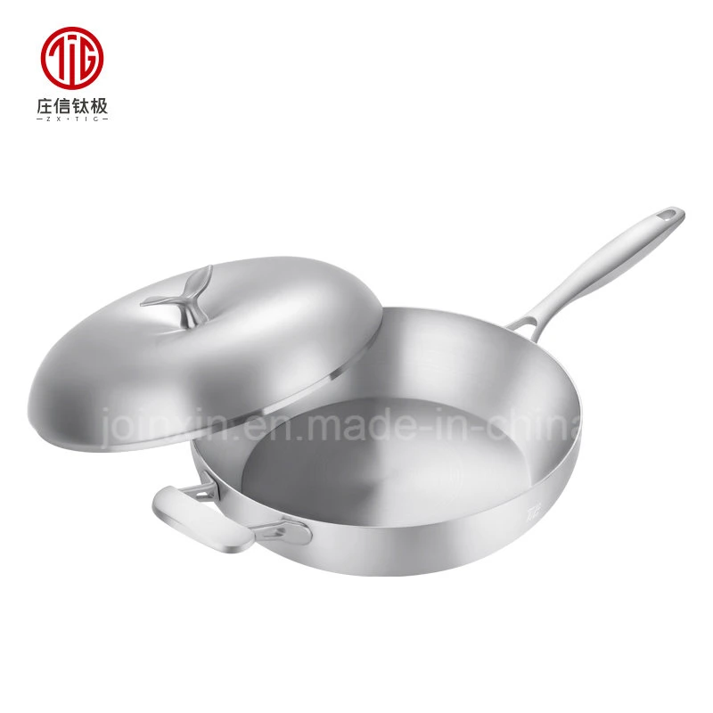 28cm de gama alta China utensilios de cocina establecido Titanium Non-Stick Sartén