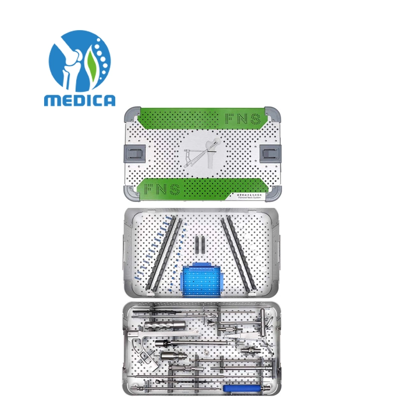 Femoral Neck Dynamic Cross Screw System Multi-Axial Femur Neck Locking Plate