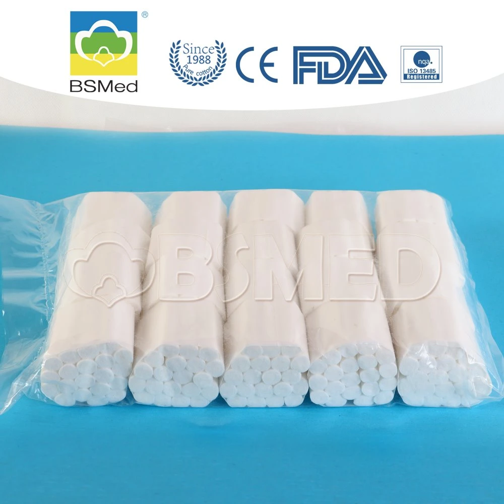 100%Cotton Different Sizes Disposable Dental Cotton Roll