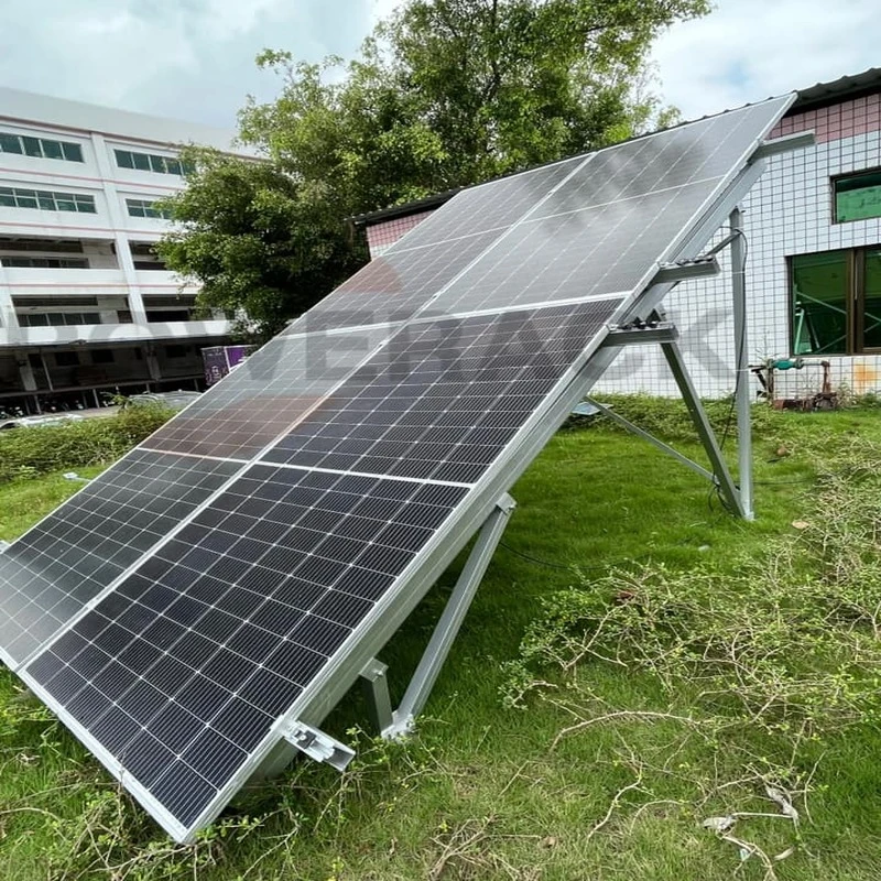 Powerack W-Typ Vormontagehalterung Solar Standard Erdmontagesystem