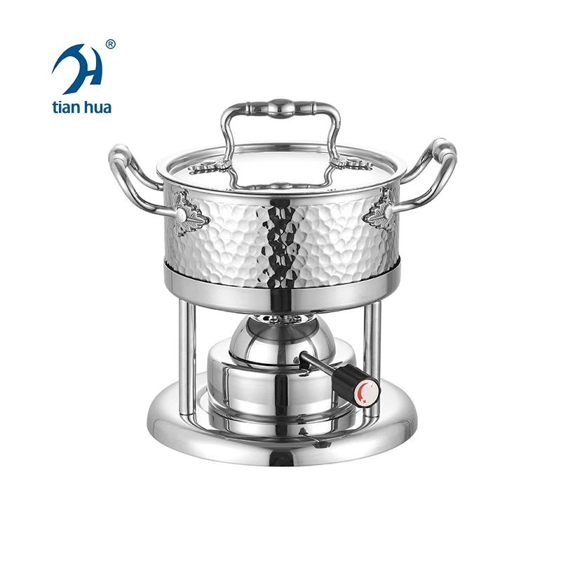 Portable Kitchen Appliance Gas Stove Mini Hot Pot Cookware for Camping
