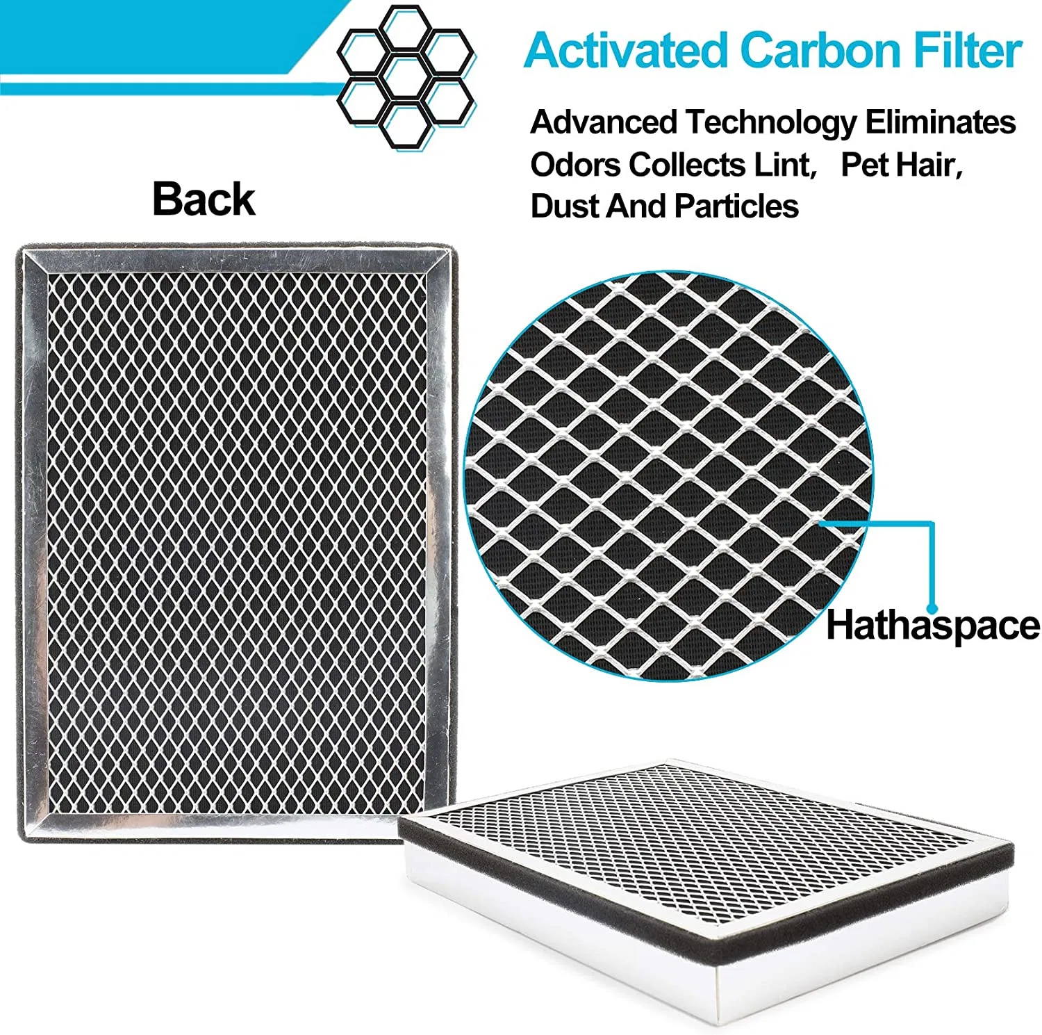 Fits Medify Ma-25 HEPA&Carbon Honeycomb Activated Charcoal Air Purifiers Filter