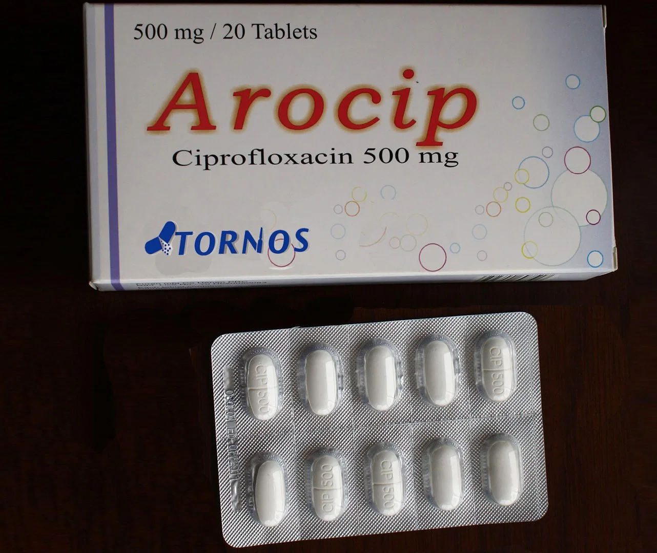 جهاز الكمبيوتر اللوحي مع Amoxicillin معتمد من GMP وكابسيسيلين 500 ملغ