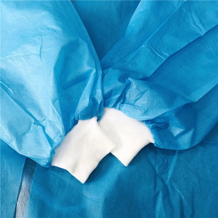 Factory Wholesale/Supplier SMS Disposable Medical Isolation PP Gown