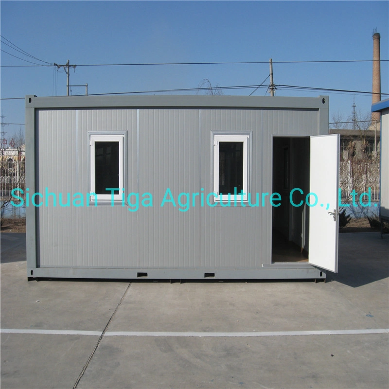 Australia Prefab Tiny Homes Flat Pack Container House Galvanized Steel Frame Portable Temporary Mobile Office