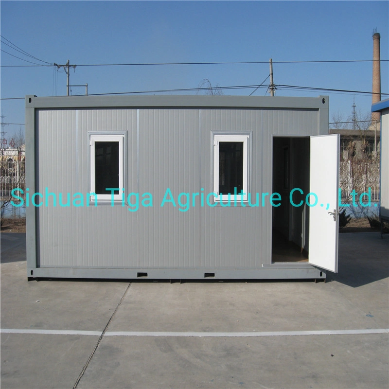 Australien Prefab Tiny Homes Flat Pack Container House Verzinkter Stahl Frame Portable Temporary Mobile Office