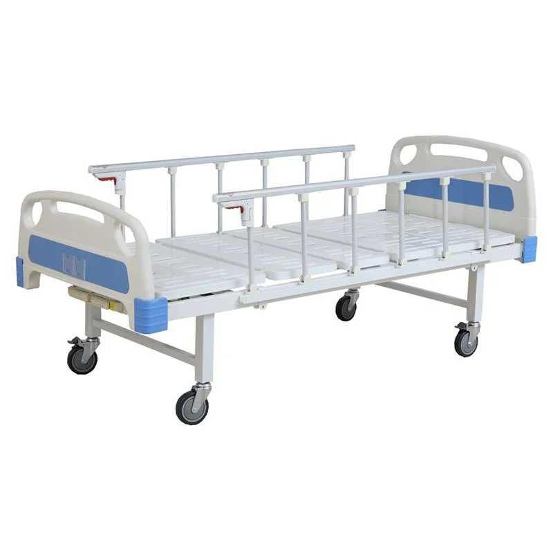 أثاث المستشفى المعادن وظيفة 2 سرير مستشفى يدوي مع رتب