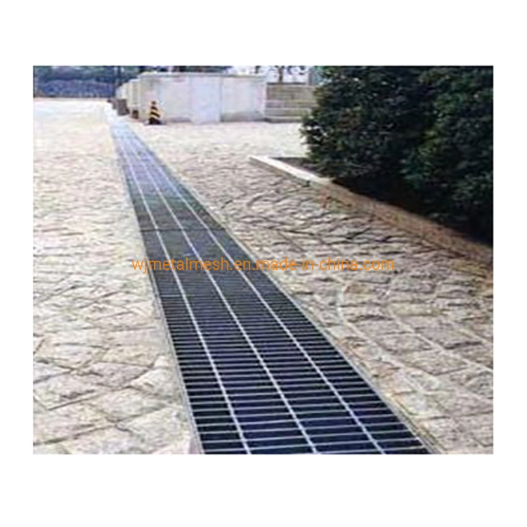 Weijia Outdoor Galvanised/Galvanized Steel Grating Trench Cover