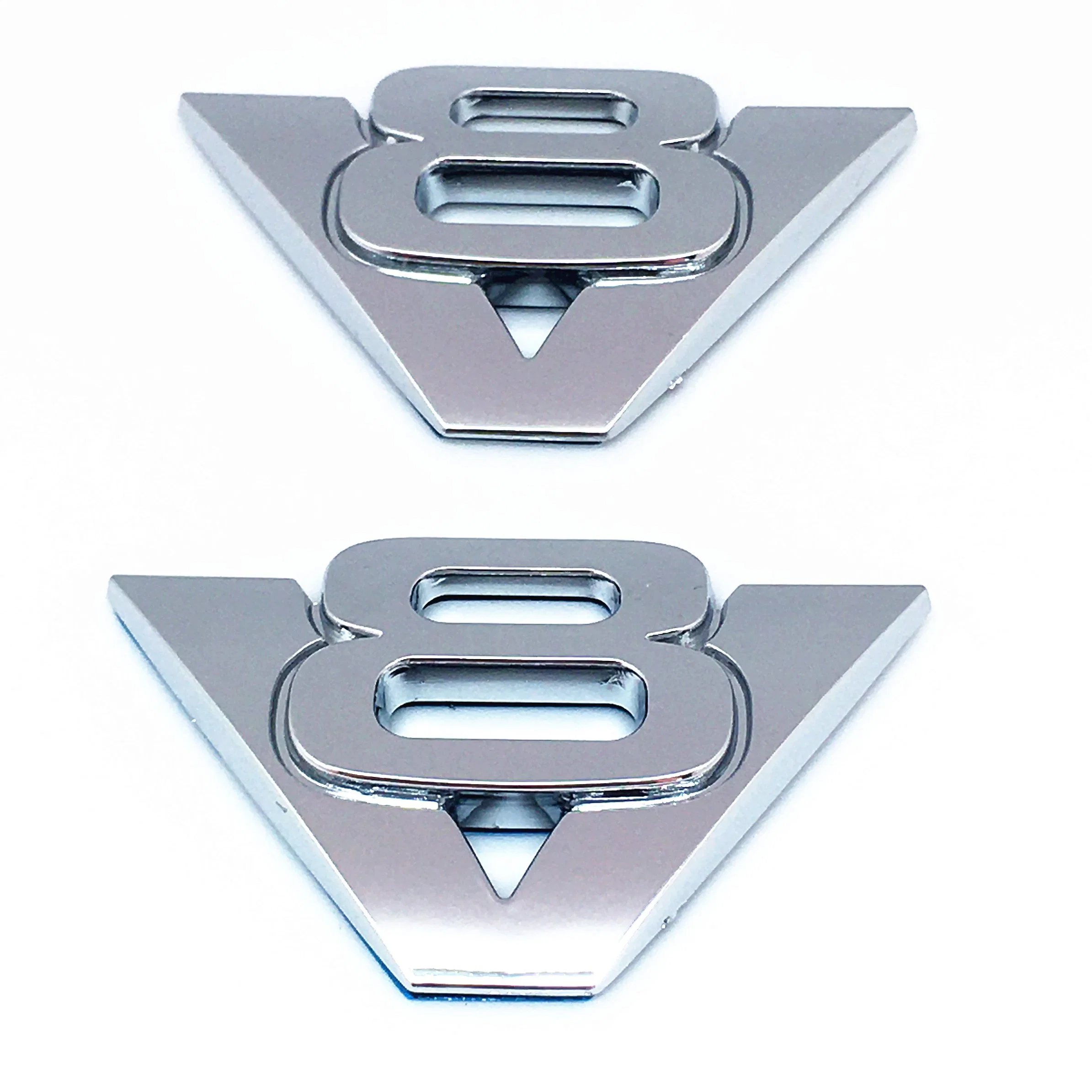 V6 V8 Fit للطراز F-150 250 350 Bronco Mustang Emblem ملصق شارة المصد شعار الملصق ملحقات السيارات ديكور قطع غيار السيارات بلاستيك ABS