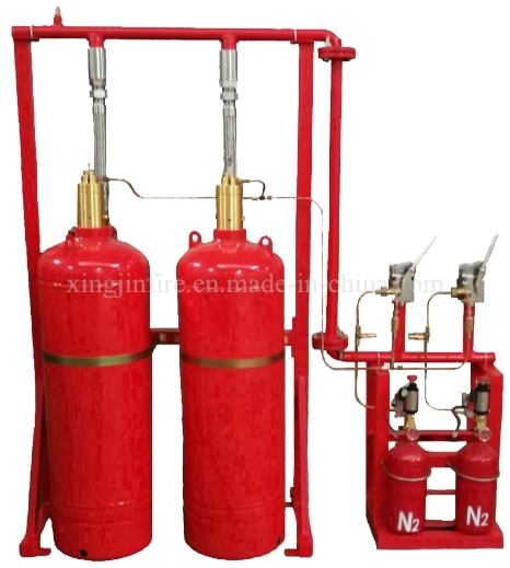 FM200 Gas Fire Suppression System with 4.2MPa Storage Cylinder