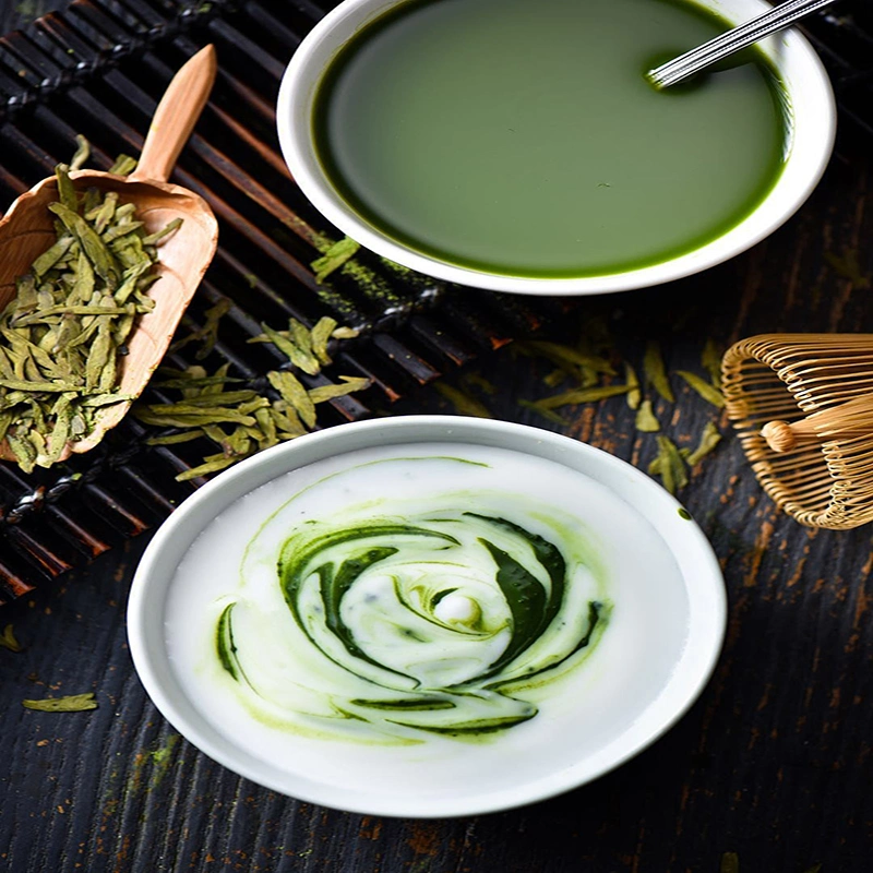 El chino sabor Arándano orgánico Mayorista/Proveedor de té verde matcha certificadas con gran gusto