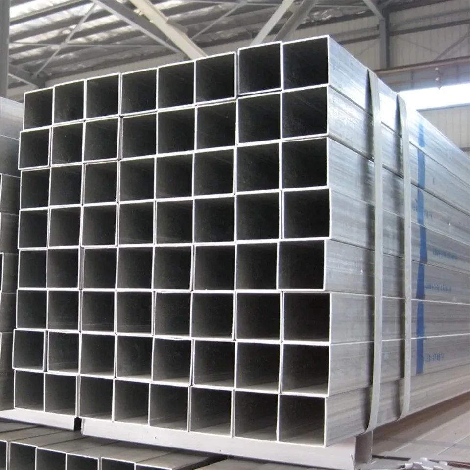 10X6 Inch Galvanized Hollow Section Black Seamless Square Pipe