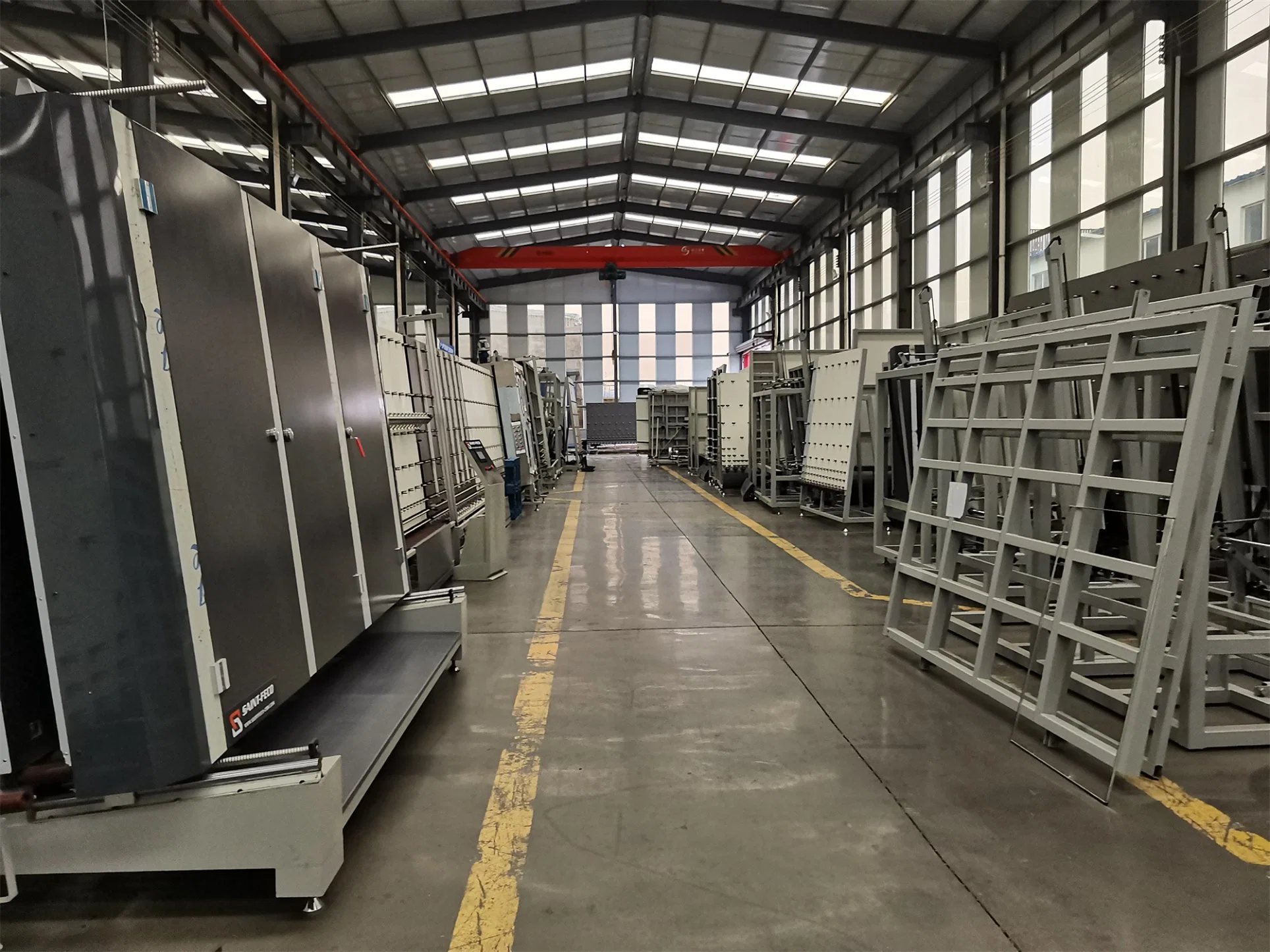 Inside and Outside Pressing Insulating Glass Machine/Double Glazing Glass Machine