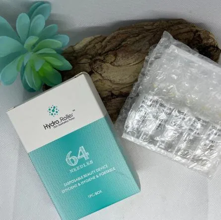 Best Microneedle Derma Sistema de rolamento de roletes de Hydra 64 pino 20 pino para o Bebé Booster de pele de enchimento de rosto Agulha Hidra de injecção