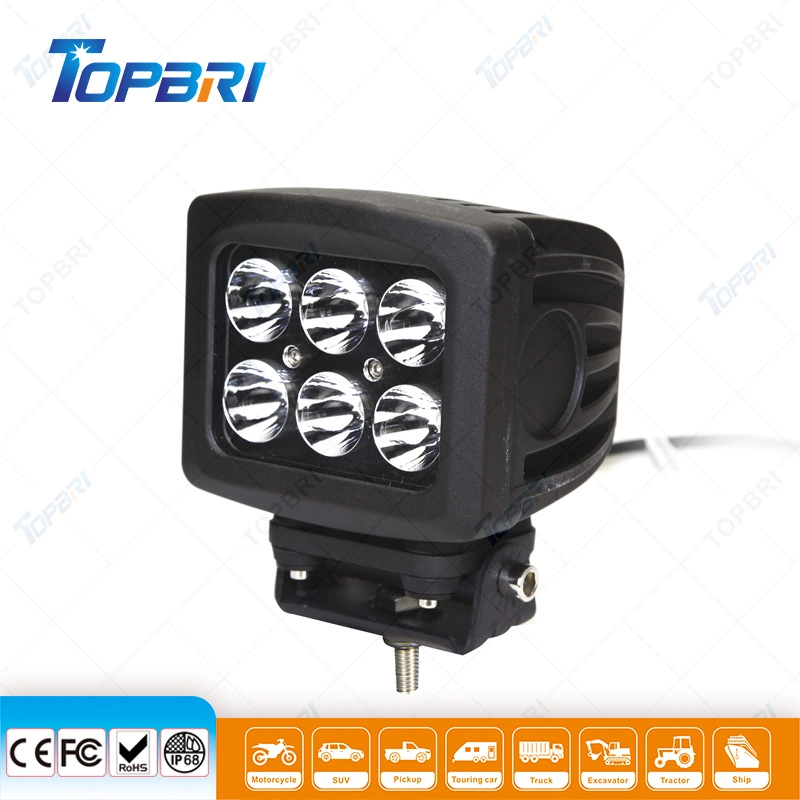 5.2" 60W Square Shockproof CREE LED Mining Light for Truck