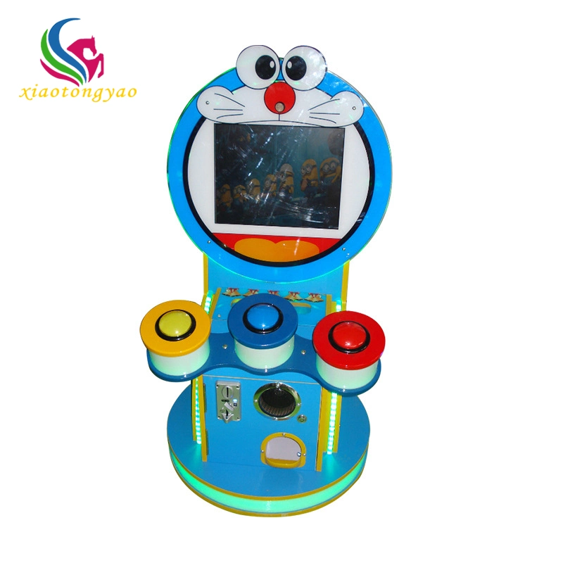 Kids Play Coin Operated Happy Drummer Electronic Music Game Machine