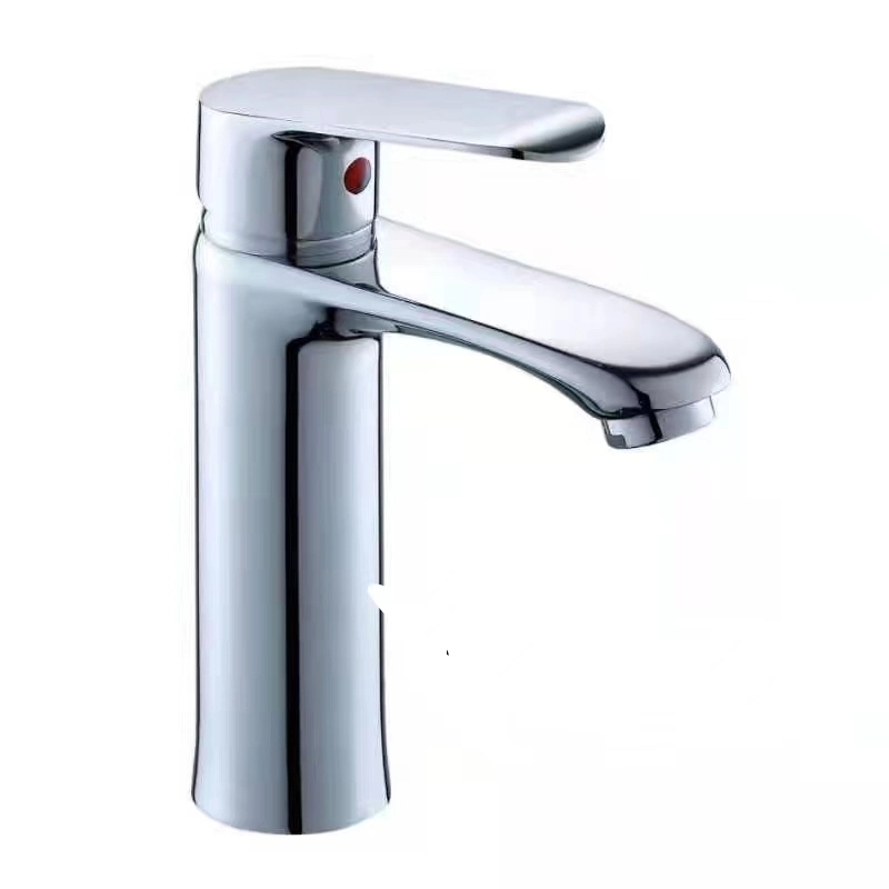 Heighten Modern Zinc Body Single Handle Basin Faucet