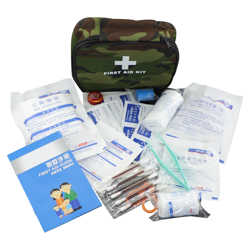 Portable Wear-Resistant Military Camouflage Tactical Hiking First Aid Kit