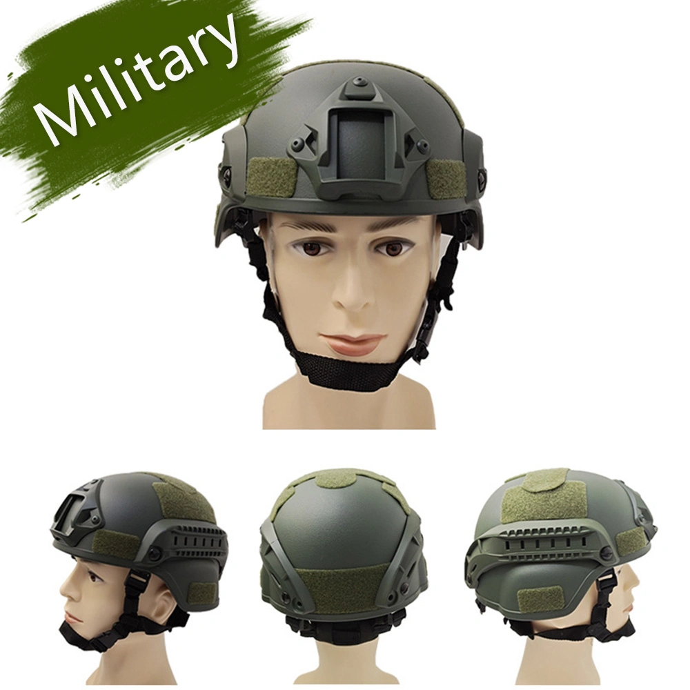 Factory Military Wholesale/Supplier PE/Aramid Bullet Proof Helmet Bulletproof Helmet Nij Iiia