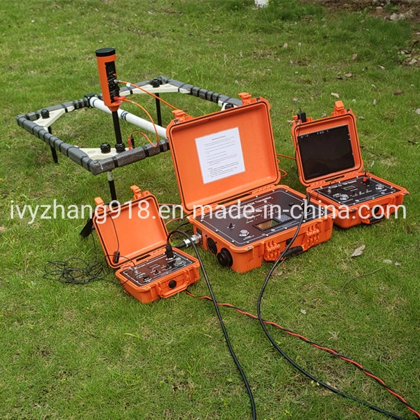 Electric and Magnetic Survey Electromagnetic Transient Equipment Tem Tdem Land Survey Product Time Domain Resistivity Sounding Method