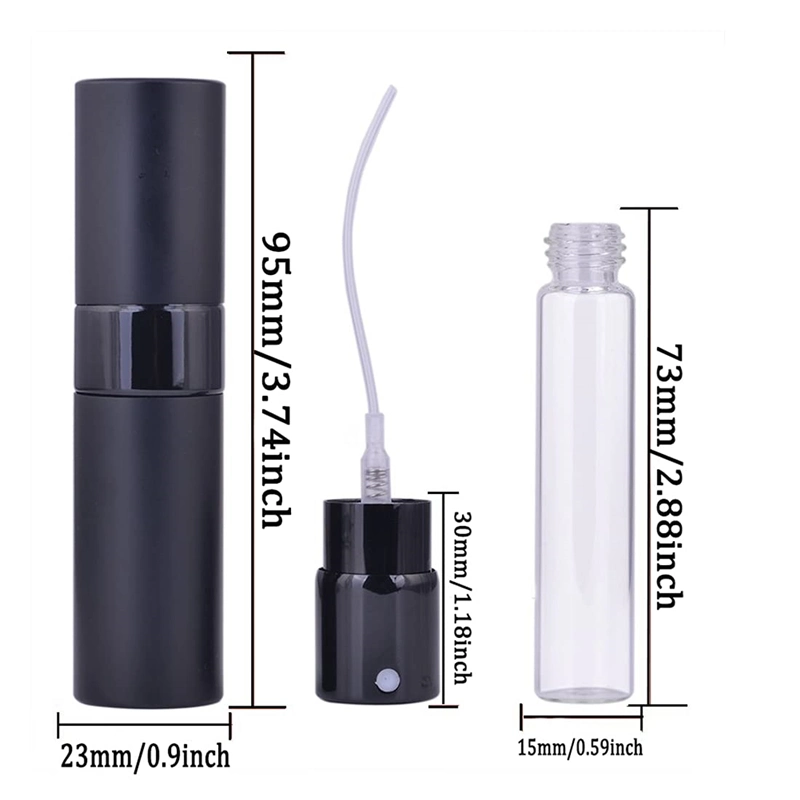 Next Generation New Style Perfume Atomiser Spray Bottle with Funnel 15ml 20ml