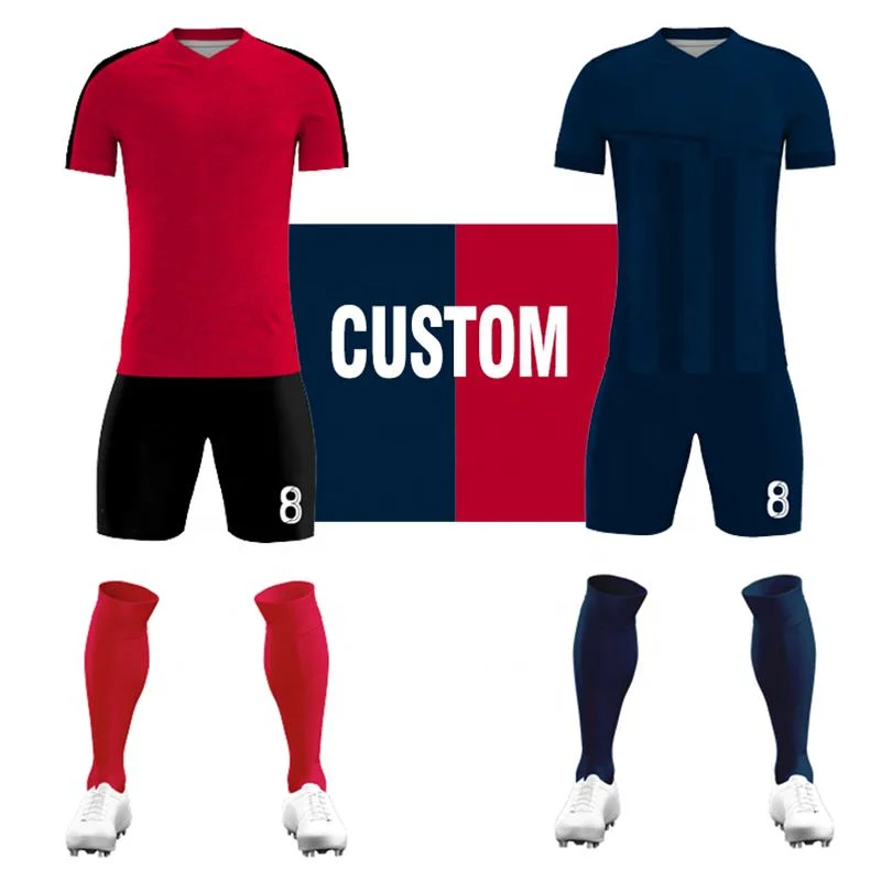 Custom Sportswear Men Soccer Uniform Wholesale/Supplier Sublimated Team Football Jersey