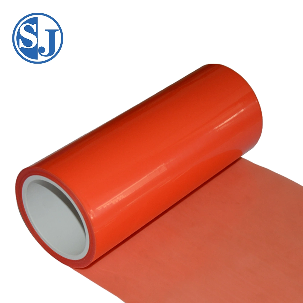 High Standard Orange PE Release Protective Film Substrate for Packaging Decoration