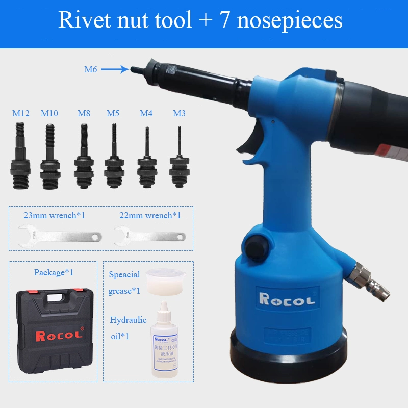 M3-M12 Air Pneumatic Rivet Nut Gun Tools