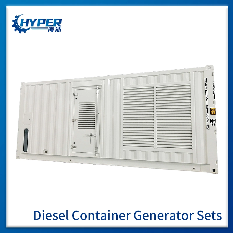 20feet 40feet Schalldichte containerisierte Generator-Set mit Dieselmotor Stamford Wechselstromgenerator