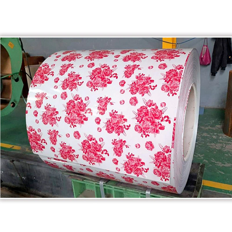 Ral Color Flower Pattern PPGI Building Material Home Appliance