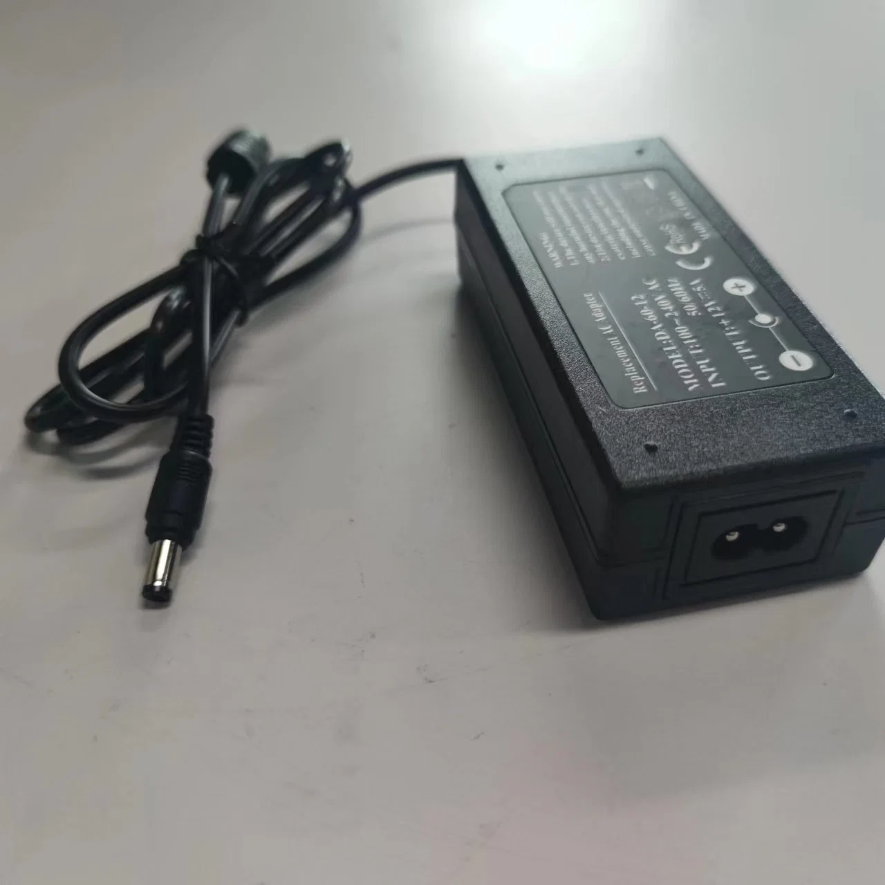 1m Power Supply 12 Volt USA 5.5X2.5mm Barrel Electric Bike Use Battery Charger Power Adapter