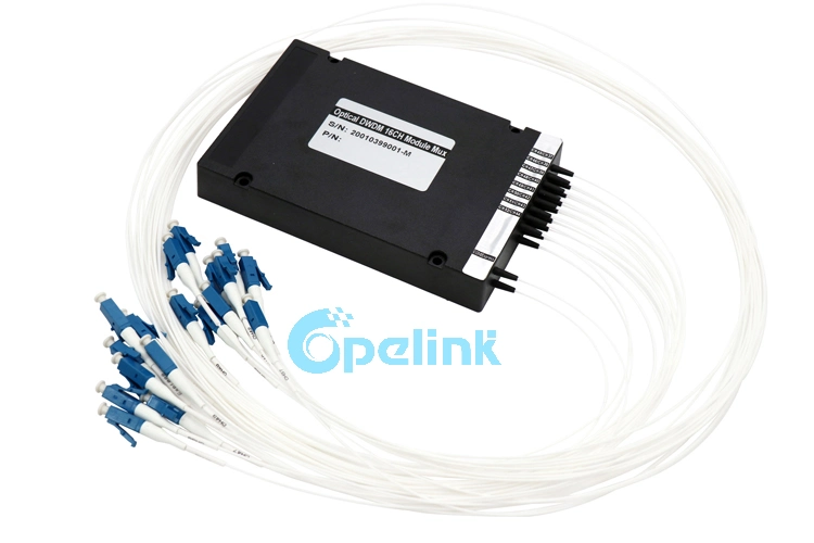 Fabrik Preis Lichtwellenleiter DWDM Modul, OEM 16CH Optisches DWDM Mux Demux Modul mit hoher Qualität