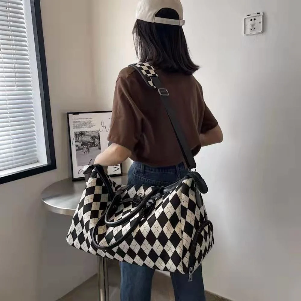 Short-Distance Luggage Bag Large-Capacity Hand-Held Travel Bag Student Casual Fashion Bag Wyz18750