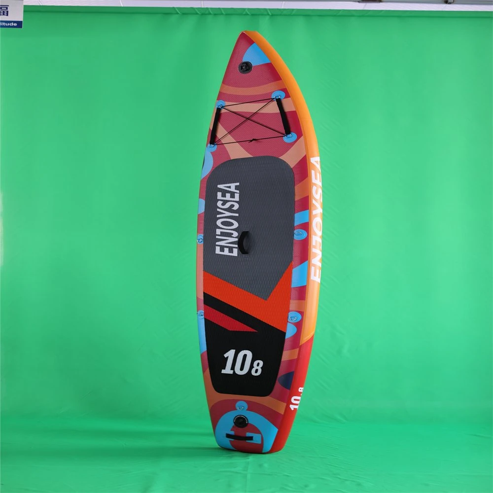 Media Grande Red 10,8FT Soft Board Surf en el mar Paddle Board Con mochila