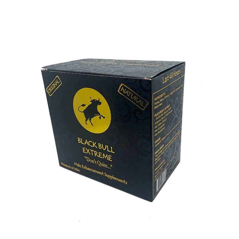 Black Bull Honey Extreme 12 bolsas largo tiempo para los hombres Salud