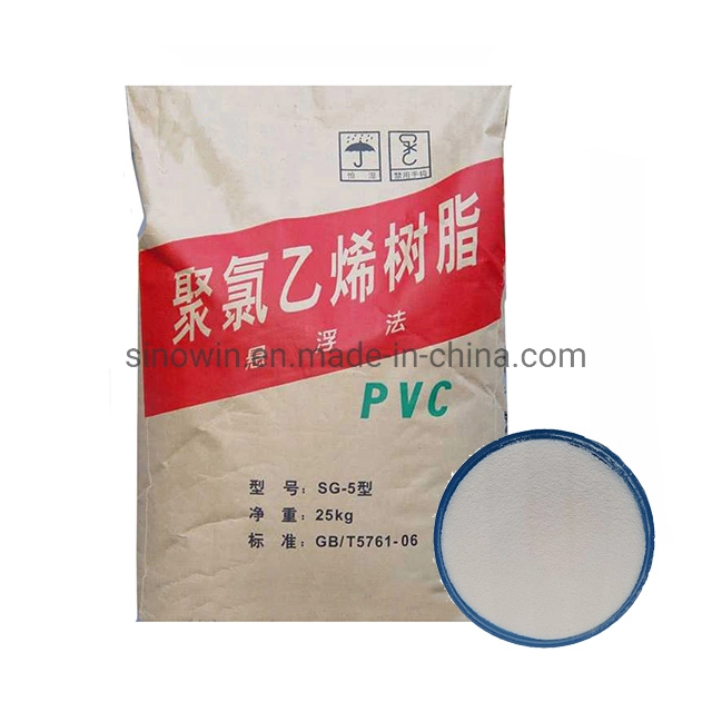 Wholesale Sg5 K67 Suspension Grade PVC Resin Polyvinyl Chloride Resin for Pipes Ceiling Panels