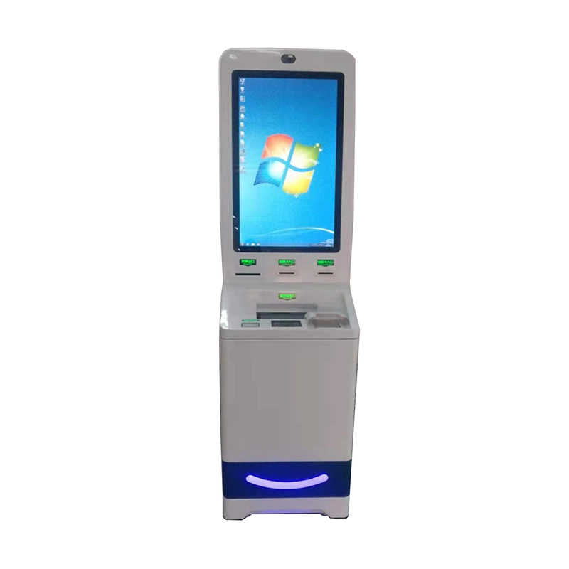 Movable Standing White Self Service Kiosk for Hospital