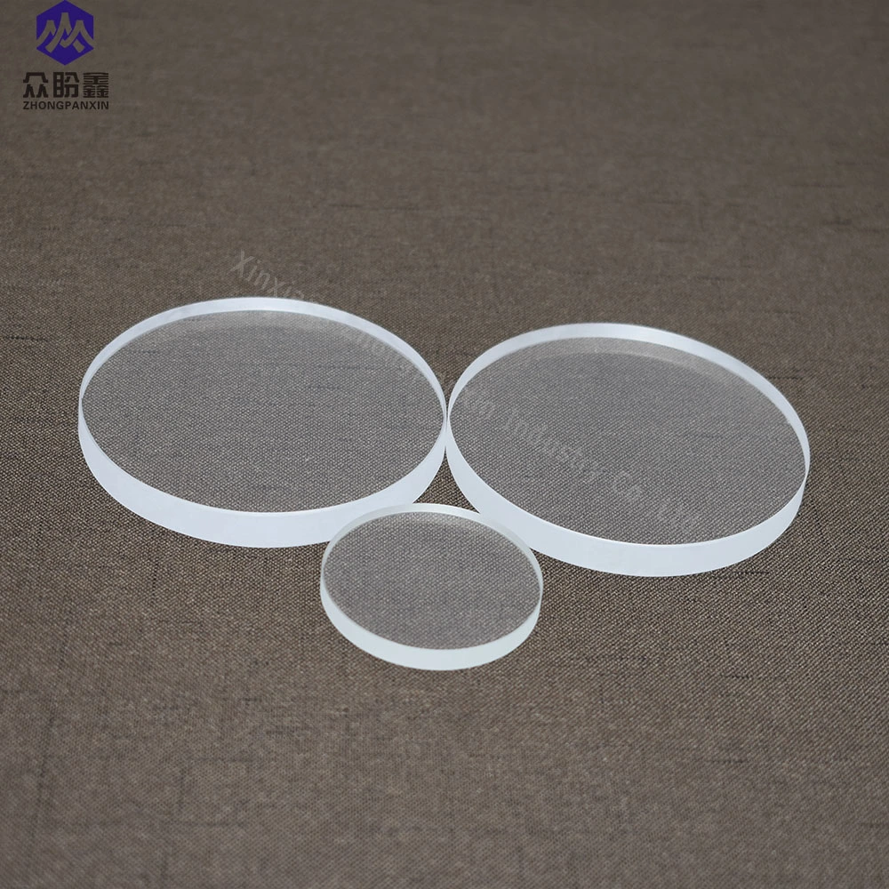 Transparent High Temperature Clear Quartz Glass Plate Disc