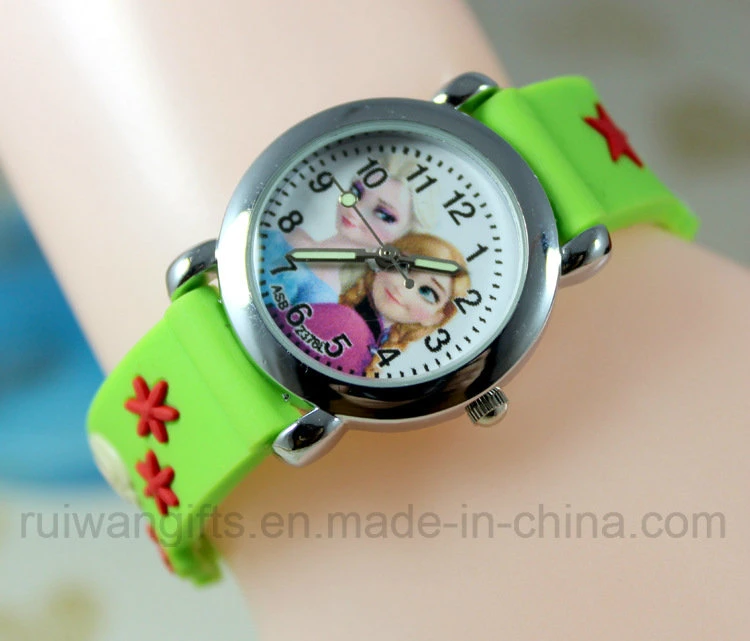 Wholesale/Supplier Child Watch with Cartoon Frozen Design for Kids Watch