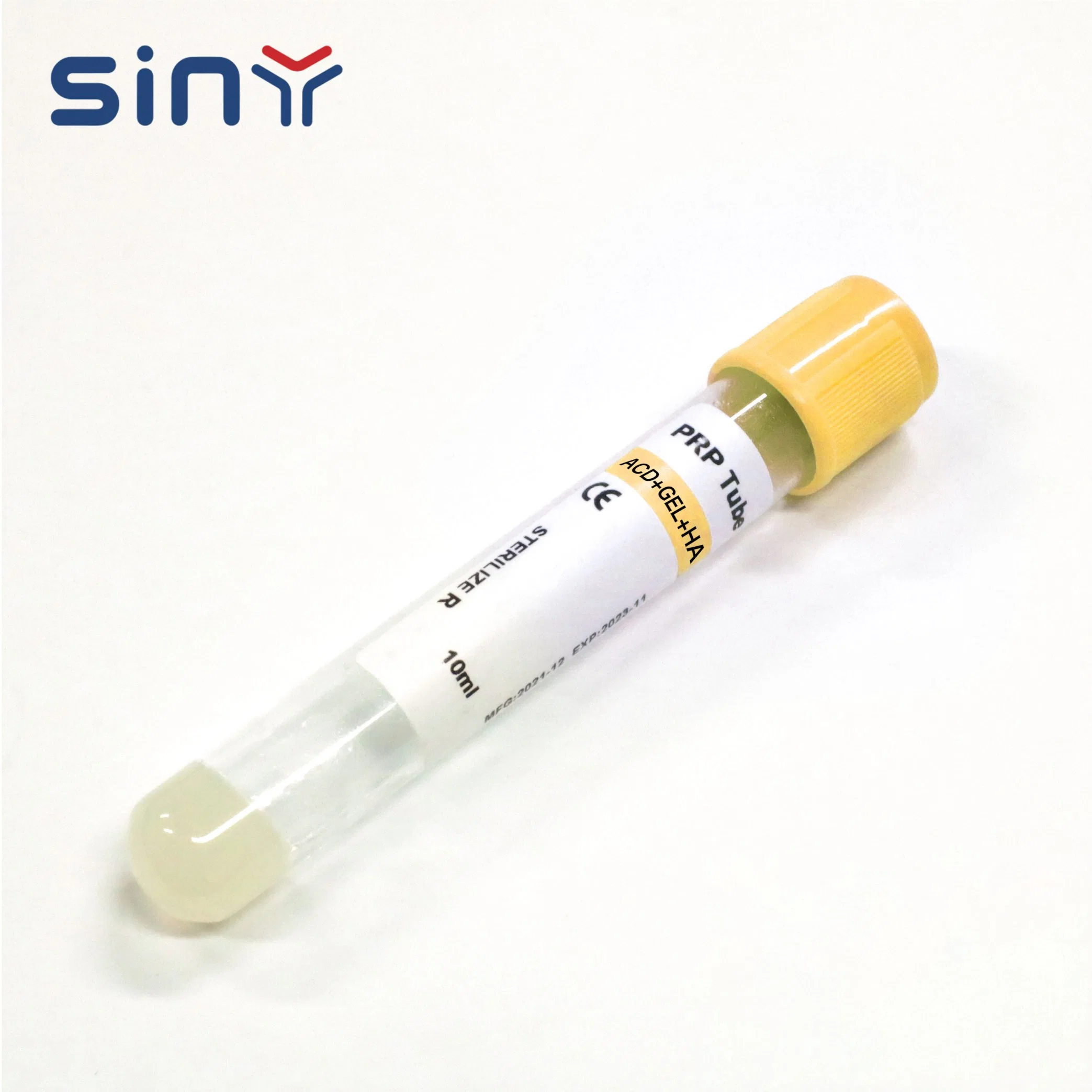 Siny Medical Disposables Blood Collection Sterile Prp Tube for Orthopaedics