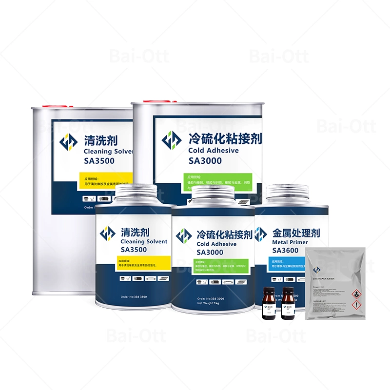 High Performance Rubber to Rubber Cold Bonding Adhesive with Hardener