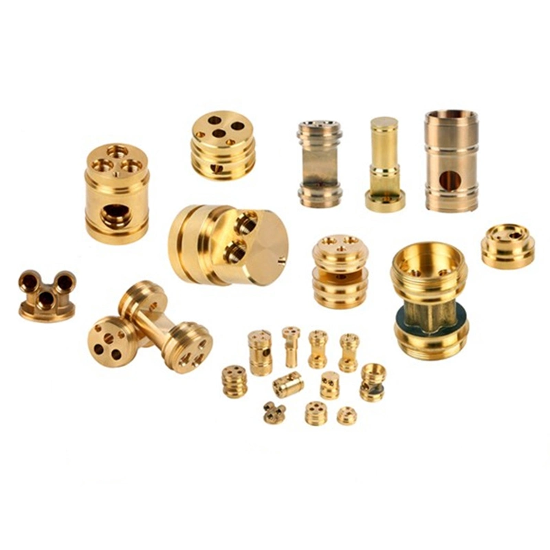 CNC Machining Brass Part Brass Valve Fitting Brass Part Brass Faucet Valve Fitting Brass Valve Body