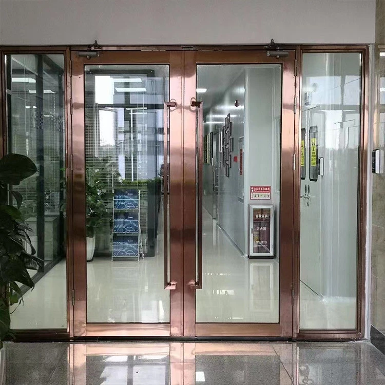 Quality Assurance Fireproof Fire Rated External Door Wooden Fire Rated Door Size 9X21 or 10X21 Fire Rated Steel Doors